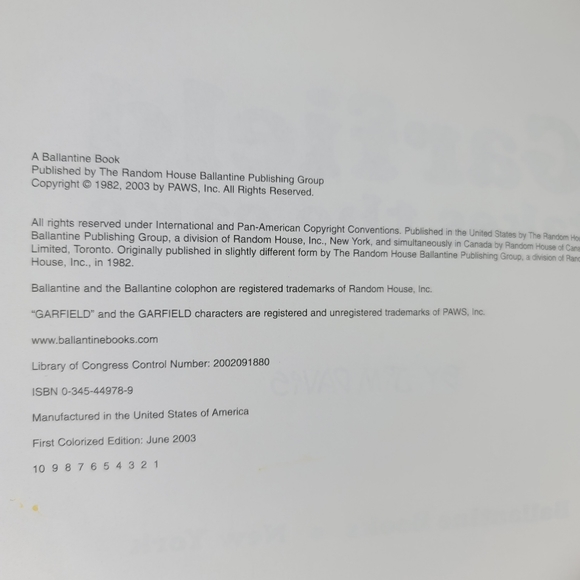 Garfield classics book bundle. Garfield at large and Garfield takes the cake - Picture 6 of 7